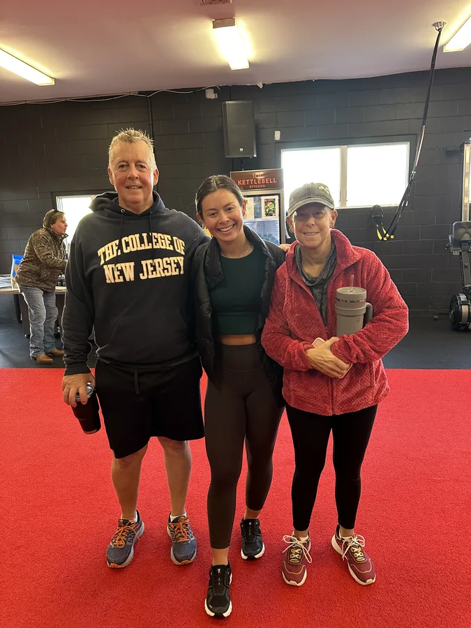 A member training at The Lift Gym in Point Pleasant Beach, NJ